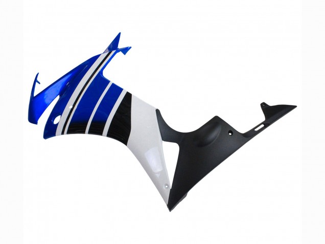 2013-2015 Honda CBR500R Motorcycle Fairings - Blue White Matte Black