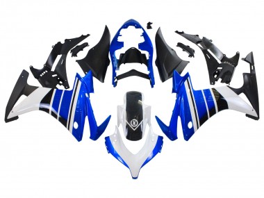Cheap 2013-2015 Honda CBR500R Motorcycle Fairings - Blue White Matte Black