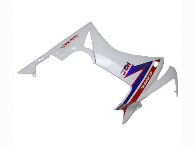 2013-2015 Honda CBR500R Motorcycle Fairings - White Red Blue HRC