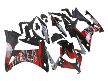 Cheap 2013-2015 Honda CBR500R Motorcycle Fairings - Red Silver Glossy Black