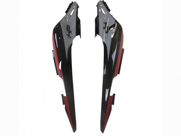 2013-2015 Honda CBR500R Motorcycle Fairings - Red Silver Glossy Black