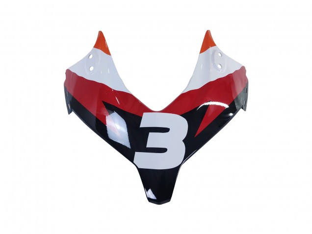 2013-2015 Honda CBR500R Motorcycle Fairings - Orange White Red Glossy Black Repsol 3