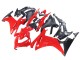 2013-2015 Honda CBR500R Motorcycle Fairings - Red Matte Black