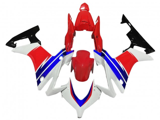 2013-2015 Honda CBR500R Motorcycle Fairings - White Red Blue