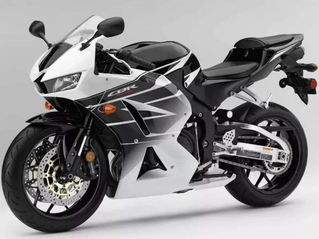 2013-2015 Honda CBR500R Motorcycle Fairings - White Black
