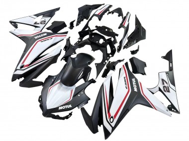 Cheap 2016-2018 Honda CBR500R Motorcycle Fairings - White Red Matte Black