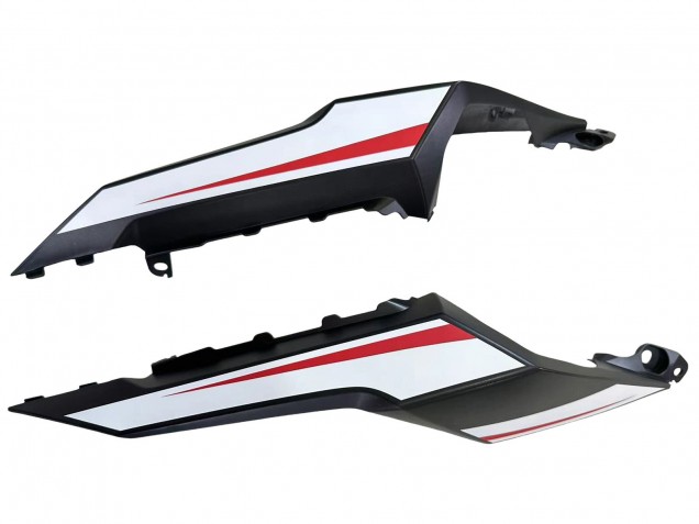 2016-2018 Honda CBR500R Motorcycle Fairings - White Red Matte Black