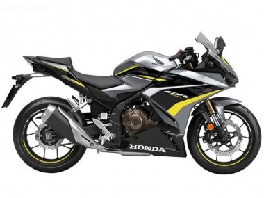 Cheap 2022-2023 Honda CBR500R Motorcycle Fairings - Silver Yellow Glossy Black