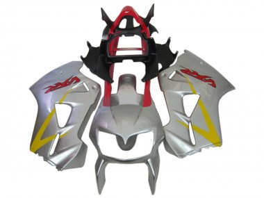 Cheap 2002-2013 Honda VFR 800 Motorcycle Fairings - Silver Red Yellow