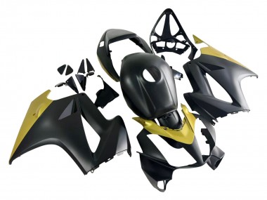 Cheap 2002-2013 Honda VFR 800 Motorcycle Fairings - Yellow Matte Black