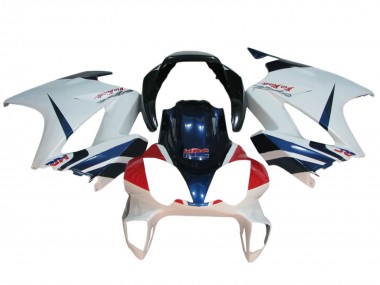 Cheap 2002-2013 Honda VFR 800 Motorcycle Fairings - White Red Dark Blue HRC