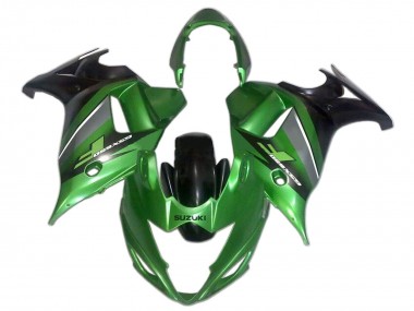 Cheap 2008-2013 Suzuki GSX650F Motorcycle Fairings - Green Black