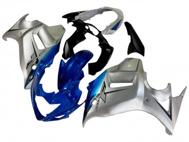 Cheap 2008-2013 Suzuki GSX650F Motorcycle Fairings - Silver Blue