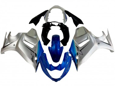 Cheap 2008-2013 Suzuki GSX650F Motorcycle Fairings - Silver Blue