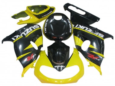 Cheap 1998-2003 Suzuki TL1000R Motorcycle Fairings - Glossy Black Yellow