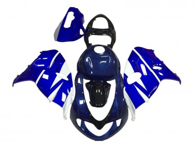 Cheap 1998-2003 Suzuki TL1000R Motorcycle Fairings - Blue White Glossy Black