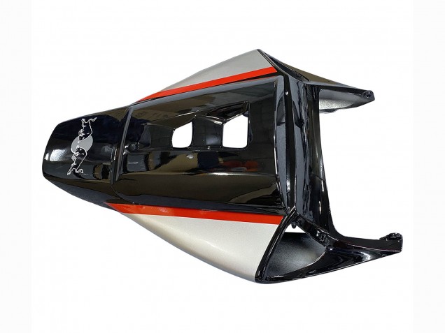 2004-2005 Honda CBR1000RR Motorcycle Fairings - Silver Glossy Black Red Stripe