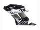 2004-2005 Honda CBR1000RR Motorcycle Fairing Kits - Silver White Glossy Black Repsol