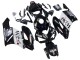 2004-2005 Honda CBR1000RR Motorcycle Fairings - Glossy Black White West