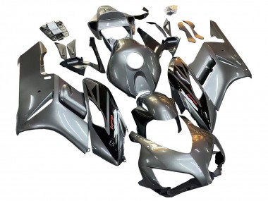 Cheap 2004-2005 Honda CBR1000RR Motorcycle Fairing - Silver Glossy Black