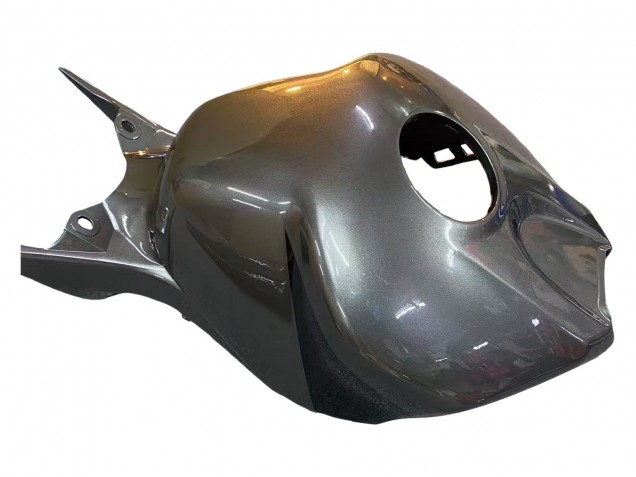 2004-2005 Honda CBR1000RR Motorcycle Fairing - Silver Glossy Black
