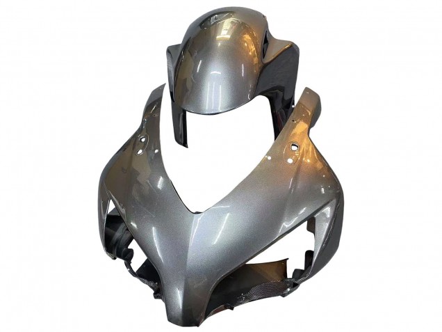 2004-2005 Honda CBR1000RR Motorcycle Fairing - Silver Glossy Black