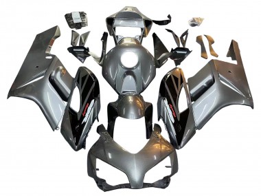 Cheap 2004-2005 Honda CBR1000RR Motorcycle Fairing - Silver Glossy Black