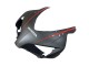 2004-2005 Honda CBR1000RR Motorcycle Fairings - Glossy Black Glossy Grey Red Stripe