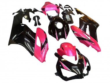 Cheap 2004-2005 Honda CBR1000RR Motorcycle Fairings - Pink Glossy Black