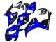 2006-2007 Honda CBR1000RR Motorcycle Fairings - Blue Glossy Black