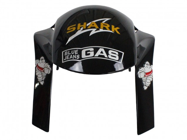 2006-2007 Honda CBR1000RR Motorcycle Fairings - Glossy Black Yellow Red Flame