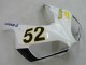 2006-2007 Honda CBR1000RR Motorcycle Fairings - White Green Glossy Black Hannspree 52