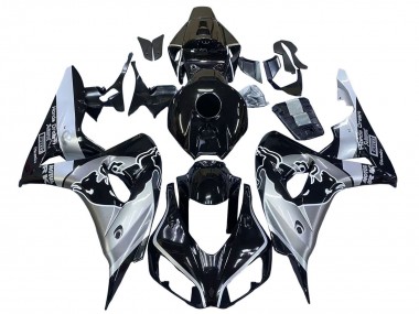 Cheap 2006-2007 Honda CBR1000RR Motorcycle Fairings - Silver Glossy Black Red Bull