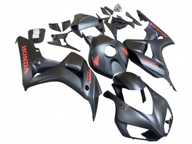 Cheap 2006-2007 Honda CBR1000RR Motorcycle Fairings - Matte Black Red Decals