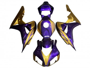 Cheap 2006-2007 Honda CBR1000RR Motorcycle Fairings - Gold Purple