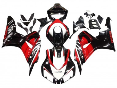 Cheap 2006-2007 Honda CBR1000RR Motorcycle Fairings - Red Glossy Black