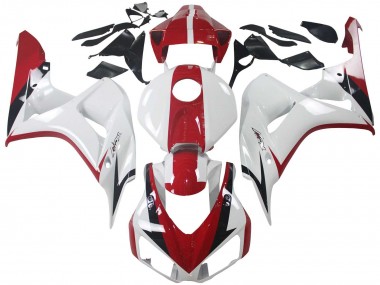 Cheap 2006-2007 Honda CBR1000RR Motorcycle Fairing Kits - White Red Glossy Black