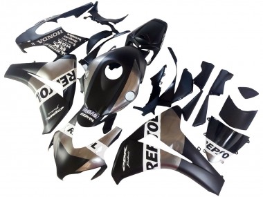 Cheap 2008-2011 Honda CBR1000RR Motorcycle Fairings - Silver Matte Black Repsol