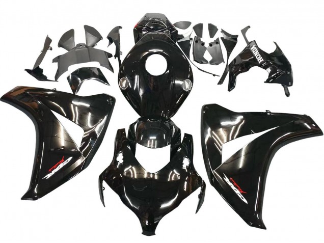 2008-2011 Honda CBR1000RR Motorcycle Fairings - Glossy Black