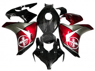 Cheap 2008-2011 Honda CBR1000RR Motorcycle Fairings - Grey Red Glossy Black