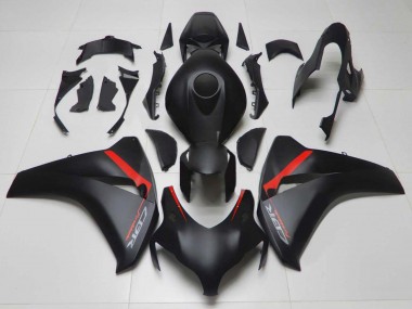 Cheap 2008-2011 Honda CBR1000RR Motorcycle Fairings - Matte Black Red Fireblade