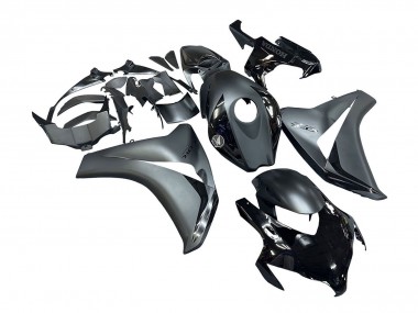 Cheap 2008-2011 Honda CBR1000RR Motorcycle Fairings - Grey Glossy Black
