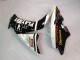 2012-2016 Honda CBR1000RR Motorcycle Fairings - White Glossy Black Rizoma Playboy