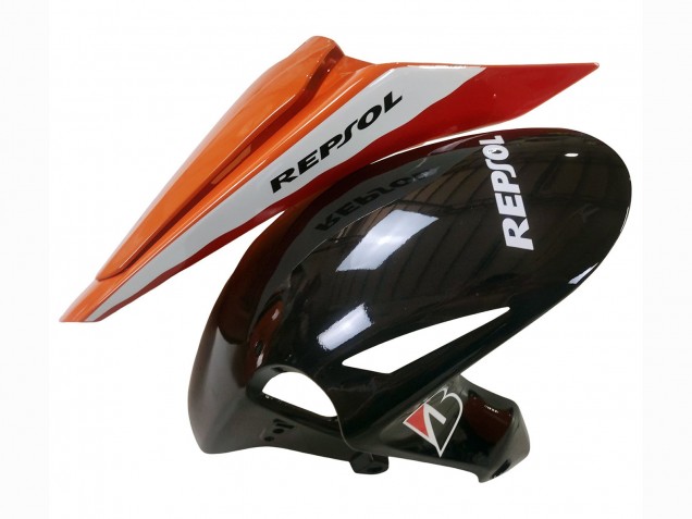 2012-2016 Honda CBR1000RR Motorcycle Fairings - Orange White Red Repsol