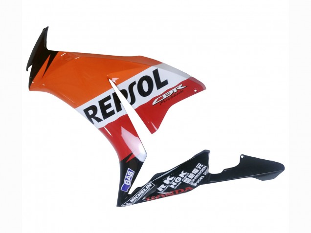 2012-2016 Honda CBR1000RR Motorcycle Fairings - Orange White Red Repsol