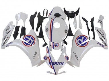 Cheap 2012-2016 Honda CBR1000RR Motorcycle Fairings - White Blue Red Repsol