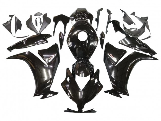 2012-2016 Honda CBR1000RR Motorcycle Fairings - Glossy Black