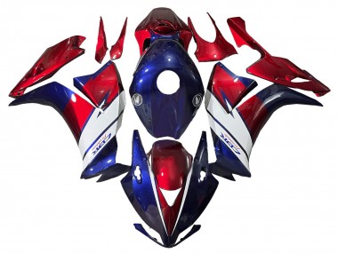 Cheap 2012-2016 Honda CBR1000RR Motorcycle Fairings - Red Blue White Fireblade