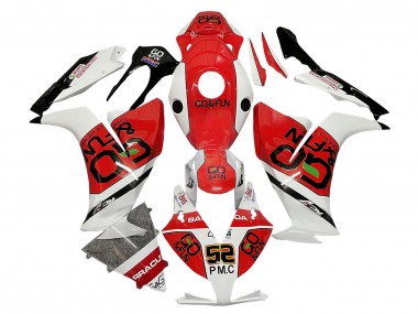 Cheap 2012-2016 Honda CBR1000RR Motorcycle Fairings - White Red Black Go Fun