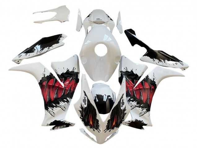 2012-2016 Honda CBR1000RR Motorcycle Fairings - White Red Black